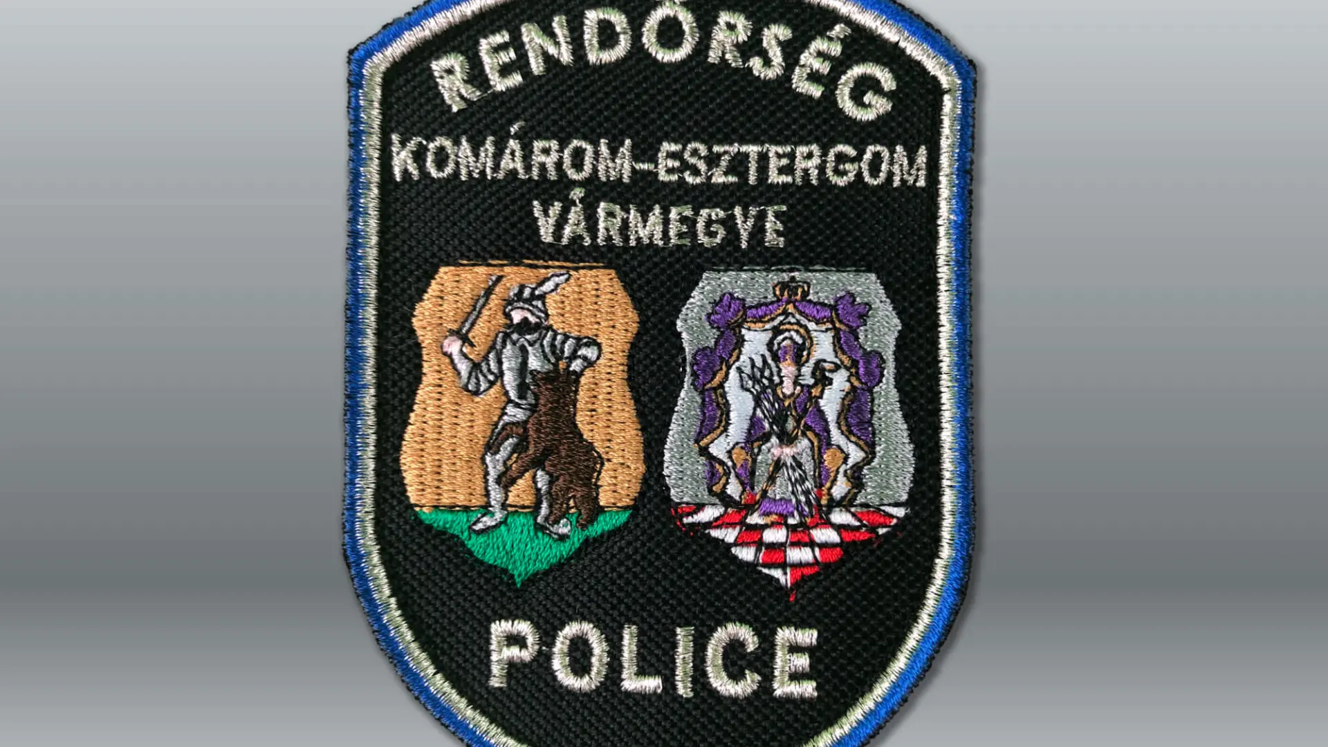 Hz. karjelvény (Komárom-Esztergom Vármegyei RFK) felvarrós